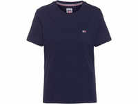TOMMY Jeans T-Shirt, Rundhals, für Damen, blau, M