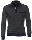 CASAMODA Herren Sweattroyer uni, blau, M