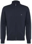 FYNCH-HATTON&reg; Strickjacke, Stehkragen, uni, f&uuml;r Herren, blau, XL