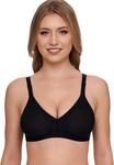 susa Soft-BH, b&uuml;gellos, f&uuml;r Damen, schwarz, 90B