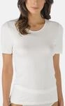 mey Emotion T-Shirt, Satin, f&uuml;r Damen, beige, 40