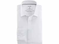 OLYMP Luxor Businesshemd, Modern-Fit, Kent-Kragen, bügelleicht, für Herren, weiß,