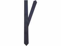 seidensticker Krawatte, Seide, uni, 5 cm, für Herren, blau, OneSize