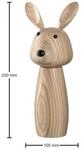 LEONARDO Gew&uuml;rzm&uuml;hle, Holz, Hase, 95x250x105 mm, mehrfarbig