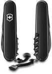 VICTORINOX Taschenmesser, schwarz, 9,1 CM