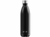 FLSK® Trinkflasche, schwarz