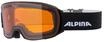 ALPINA Skibrille "Nakiska", Fogstop, Panoramascheibe, schwarz, OneSize