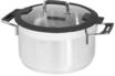 RÖSLE Topf-Set "Silence PRO", 4-tlg., silber