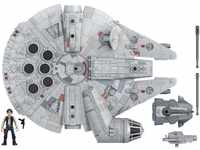 Hasbro Star Wars Mission Fleet Millennium Falke, inkl. Han Solo, grau