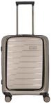 travelite 4-Doppelrollen-Trolley, Hartschale, Laptopfach, beige, 55