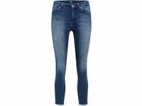 ONLY® Jeans "Blush", Fransensaum, Slim Fit, für Damen, blau, L/L30