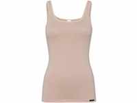 SKINY® Advantage Cotton Unterhemd, 2er-Pack, U-Ausschnitt, für Damen, beige, 36