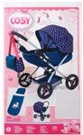 bayer Puppenwagen "Cosy Einhorn", blau, 99