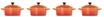 LE CREUSET&reg; Mini-Cocotte, ofenrot, 300 ml, 4er-Set, orange
