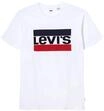 Levi's&reg; T-Shirt, Rundhals, Logo-Print, f&uuml;r Herren, wei&szlig;, L