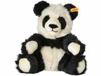 Steiff Kuscheltier "Manschli Panda", 24 cm, schwarz