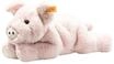 Steiff Soft Cuddly Friends Kuscheltier "Piko Schwein", liegend, 28 cm, rosa
