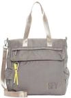 SURI FREY Shopper, Logo-Print, Rei&szlig;verschluss, f&uuml;r Damen, beige