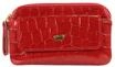 BRAUN B&Uuml;FFEL Schl&uuml;sseletui "Verona", Leder, mit Krokopr&auml;gung, f&uuml;r Damen, rot, 99