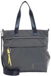 SURI FREY Shopper, Logo-Print, Rei&szlig;verschluss, f&uuml;r Damen, blau