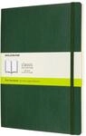 MOLESKINE&reg; Notizbuch "Classic XL", blanco, Softcover, gr&uuml;n