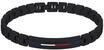 TOMMY HILFIGER Herren Armband "2790312", Edelstahl, schwarz