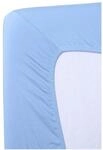 ESTELLA&reg; Jersey-Spannbettlaken, uni, blau, 100X200