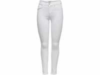 ONLY® Jeanshose, Skinny Fit, Five-Pocket, für Damen, weiß, XS/30
