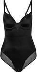 TRIUMPH True Shape Sensation Body, T&uuml;ll, B&uuml;gel, f&uuml;r Damen, schwarz, 85C