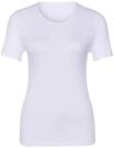 mey Emotion T-Shirt, Satin, f&uuml;r Damen, wei&szlig;, 40