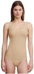 CHANTELLE Soft Stretch Top, Slim Fit, nahtlos, f&uuml;r Damen, beige, 36