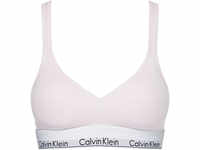 Calvin Klein Modern Cotton Bralette, gekreuzte Träger, Label-Bund, für Damen, pink,