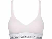 Calvin Klein Modern Cotton Bralette, gekreuzte Träger, Label-Bund, für Damen, pink,