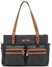 PICARD Schultertasche, Schultergurt, Au&szlig;entaschen, f&uuml;r Damen, grau, 99