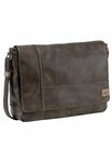 camel active Messenger Bag, Laptopfach, Kunstleder, grau, 99