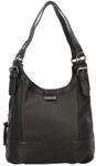 TOM TAILOR Shopper "Juna", Kunstleder, Emblem, uni, f&uuml;r Damen, schwarz, 99