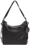 MANDARINA DUCK Schultertasche, Rei&szlig;verschluss, Anh&auml;nger, f&uuml;r Damen, schwarz, 99