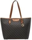 L.CREDI Shopper "Filiberta", Kunstleder, f&uuml;r Damen, braun