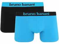 bruno banani Pants, 2er-Pack, Logobund, für Herren, blau, L