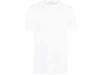 HANRO T-Shirt, Casual, uni, für Herren, weiß, XL