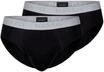 HANRO 2er-Pack Slips Cotton Essentials, schwarz, XL (Herren)