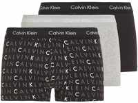 Calvin Klein Pants, 3er-Pack, Logo-Bund, für Herren, grau, S