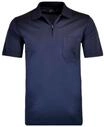 RAGMAN Poloshirt Kurzarmshirt mit Polokragen, blau, S