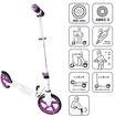 muuwmi Aluminium Scooter 200 mm wei&szlig;-lila, lila, 99