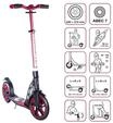 SIX DEGREES Aluminium Scooter 230/215 mm rot, 99