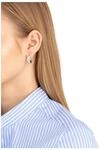 JOOP! Damen Creolen "P2027634", 925er Silber, silber