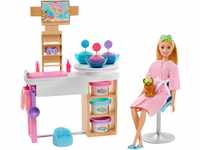 Barbie Puppen-Set "Wellness Gesichtsmasken Spielset", mehrfarbig