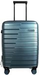 travelite 4 Doppelrollen-Trolley, Hartgep&auml;ck, TSA-Schloss, blau