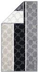 JOOP! Handt&uuml;cher Signature Cornflower Stripes 1657 schwarz - 97, schwarz, 50X100