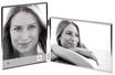 walther design Portraitrahmen "Chloe", Samtr&uuml;ckwand, silber